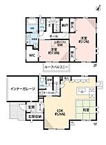 六栗川添戸建  ｜ 愛知県額田郡幸田町大字六栗字川添174（賃貸一戸建2LDK・1階・117.72㎡） その2