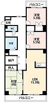 愛知県岡崎市明大寺町字大圦34-1（賃貸マンション3LDK・3階・82.07㎡） その2