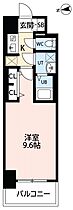 S-RESIDENCE岡崎公園aureate 1302 ｜ 愛知県岡崎市板屋町104番2、105番1（賃貸マンション1K・13階・27.82㎡） その2