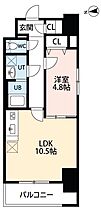 S-RESIDENCE岡崎公園aureate 1301 ｜ 愛知県岡崎市板屋町104番2、105番1（賃貸マンション1LDK・13階・39.41㎡） その2