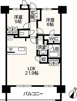 間取り サンパーク長嶺南グラッセ（ペット可マンション） 3階/-