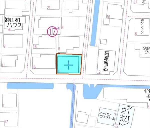 地図を拡大表示