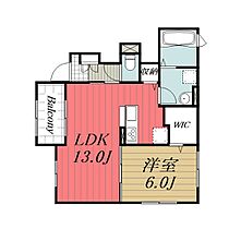 千葉県市原市西広6丁目（賃貸アパート1LDK・1階・46.69㎡） その2