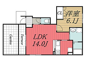 千葉県市原市青柳（賃貸アパート1LDK・1階・42.97㎡） その2