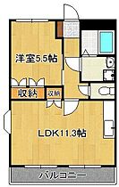 サニーヒルズ  ｜ 福岡県北九州市小倉南区上葛原2丁目（賃貸アパート1LDK・2階・41.00㎡） その2