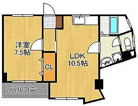 三共ビル  ｜ 福岡県北九州市小倉南区下曽根1丁目（賃貸マンション1LDK・2階・38.00㎡） その2