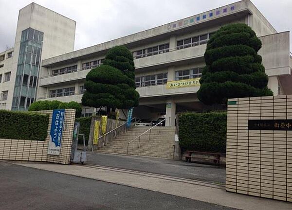 画像16:田原中学校(1、100m)