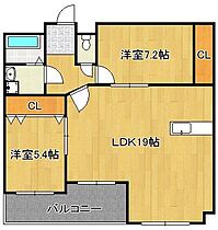 アネシス  ｜ 福岡県北九州市小倉南区沼南町1丁目（賃貸マンション2LDK・6階・73.00㎡） その2