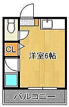 アロー安部山  ｜ 福岡県北九州市小倉南区湯川新町4丁目（賃貸マンション1R・1階・17.60㎡） その2