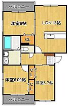 プレステージ西工大前  ｜ 福岡県京都郡苅田町新津4丁目（賃貸マンション3LDK・3階・65.97㎡） その2