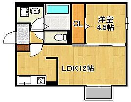 Leafull  ｜ 福岡県北九州市小倉南区上曽根新町（賃貸アパート1LDK・1階・43.01㎡） その2