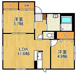 グラン・シャーメゾン C棟 1階