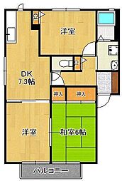 グランドメゾンII B棟 2階/-