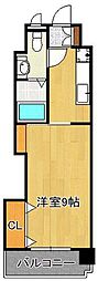 プレステージデルエアポート 1Kの間取図画像