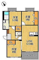 JR日豊本線 朽網駅 徒歩8分 3階/-