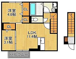 D-ROOM下貫 2階/-