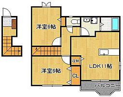 ソレーユ上曽根 A棟 2階/-