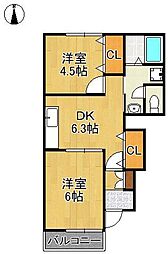 リバーサイド美夜古 D棟 1階