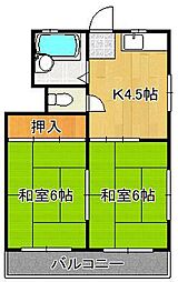 シャンポール湯川 2階