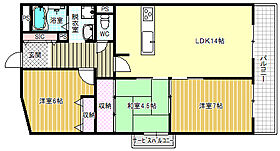 ベルメゾン道明寺  ｜ 大阪府羽曳野市碓井4丁目（賃貸マンション3LDK・3階・66.51㎡） その2