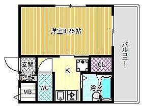 トレイズII  ｜ 大阪府藤井寺市野中5丁目（賃貸マンション1K・4階・24.00㎡） その2