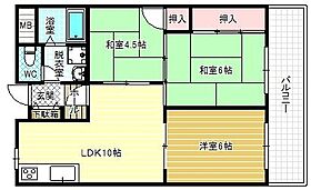 ドムール祐村  ｜ 大阪府富田林市昭和町2丁目（賃貸マンション3LDK・5階・60.00㎡） その2