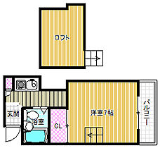 メゾン若松 1 ｜ 大阪府富田林市若松町東1丁目（賃貸アパート1K・1階・19.80㎡） その2