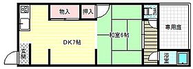 福田文化  ｜ 大阪府富田林市喜志町1丁目（賃貸アパート1LDK・1階・32.11㎡） その2