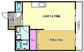 エルベ27  ｜ 大阪府羽曳野市島泉1丁目（賃貸マンション1LDK・4階・45.00㎡） その2