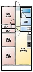 間取図画像 3LDK