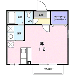 間取図画像 ワンルーム