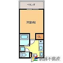 クワコーポ新地C 101 ｜ 福岡県大牟田市新地町13-1（賃貸アパート1K・1階・26.00㎡） その2