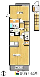 SodorinF 1LDKの間取図画像