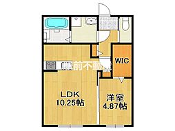 レガシィ 1LDKの間取図画像