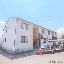 セジュールソシアII 203 ｜ 福岡県大牟田市橘680-5（賃貸アパート2LDK・2階・50.42㎡） その1