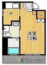 シベール手鎌1番館 203 ｜ 福岡県大牟田市大字手鎌1380-12（賃貸アパート1K・2階・23.49㎡） その2