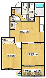 間取図画像 2DK
