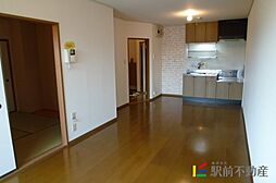 セジュール若葉　A棟 208 2階2LDKのリビング/ダイニング