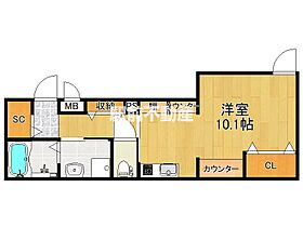 IF Airy court 103 ｜ 佐賀県鳥栖市桜町1448-4（賃貸アパート1R・1階・30.38㎡） その2