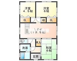 原町戸建て 1 ｜ 佐賀県鳥栖市原町1009-2（賃貸一戸建3LDK・1階・63.76㎡） その2