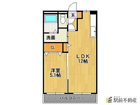 Profit村田 106 ｜ 佐賀県鳥栖市村田町762-1（賃貸マンション1LDK・1階・40.79㎡） その2