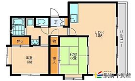 観世ハイツ 305 ｜ 福岡県太宰府市大字観世音寺1丁目13-1（賃貸マンション2LDK・3階・61.80㎡） その2