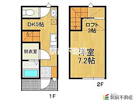 ジラソーレM C-1 ｜ 福岡県久留米市田主丸町常盤1192-1（賃貸アパート1SDK・1階・29.81㎡） その2