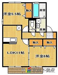 ボヌール和B棟 1階