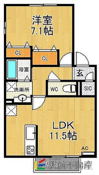 画像2:間取り図