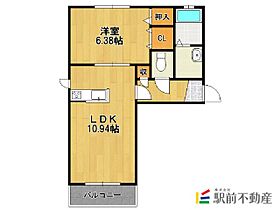 ディアス今泉 201 ｜ 佐賀県鳥栖市今泉町2435-1（賃貸アパート1LDK・2階・41.17㎡） その2