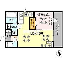 福岡県小郡市小郡569番地1（賃貸アパート1LDK・1階・40.07㎡） その2