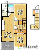 ビサイド.StIIB 201 ｜ 福岡県久留米市田主丸町田主丸979-5（賃貸アパート2LDK・2階・50.27㎡） その2