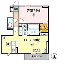 アベリア 101 ｜ 福岡県久留米市津福本町526-1（賃貸アパート1LDK・1階・47.40㎡） その2