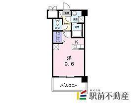 シャンベルジュＫＴ 107 ｜ 福岡県久留米市梅満町45-1（賃貸マンション1K・1階・26.82㎡） その2